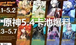 原神卡池爆料图最新,神秘角色即将登场，惊喜连连！